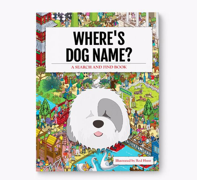 Personalized Where's {dogsName} Book